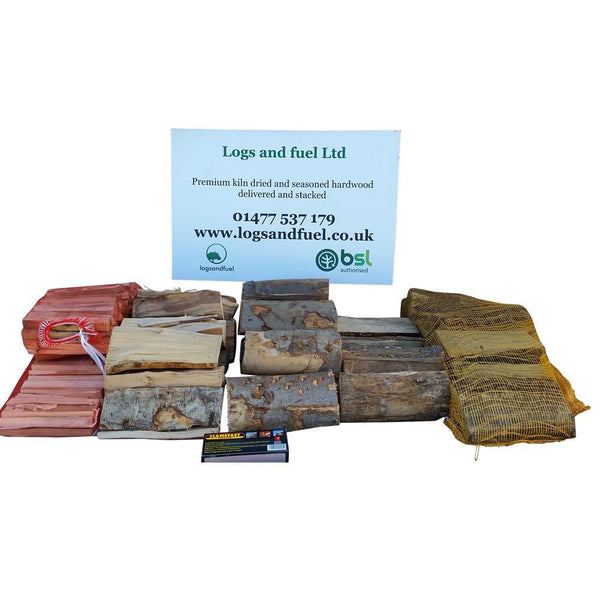 pizza oven chimnea log pack